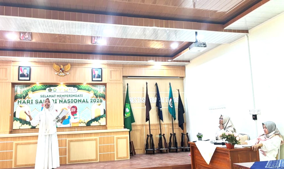 Kuatkan Budaya Literasi, MAN 4 Bantul Semarakkan Bulan Bahasa Lewat Lomba Baca Puisi