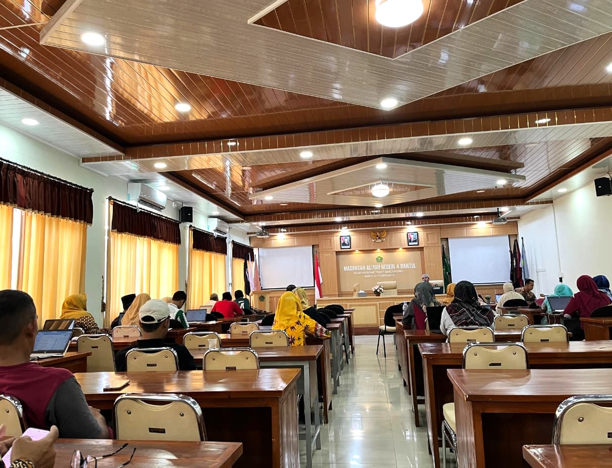 Implementasi Kearsipan Digital, MAN 4 Bantul Tuntaskan Aktivasi Akun SRIKANDI bagi Guru dan Pegawai