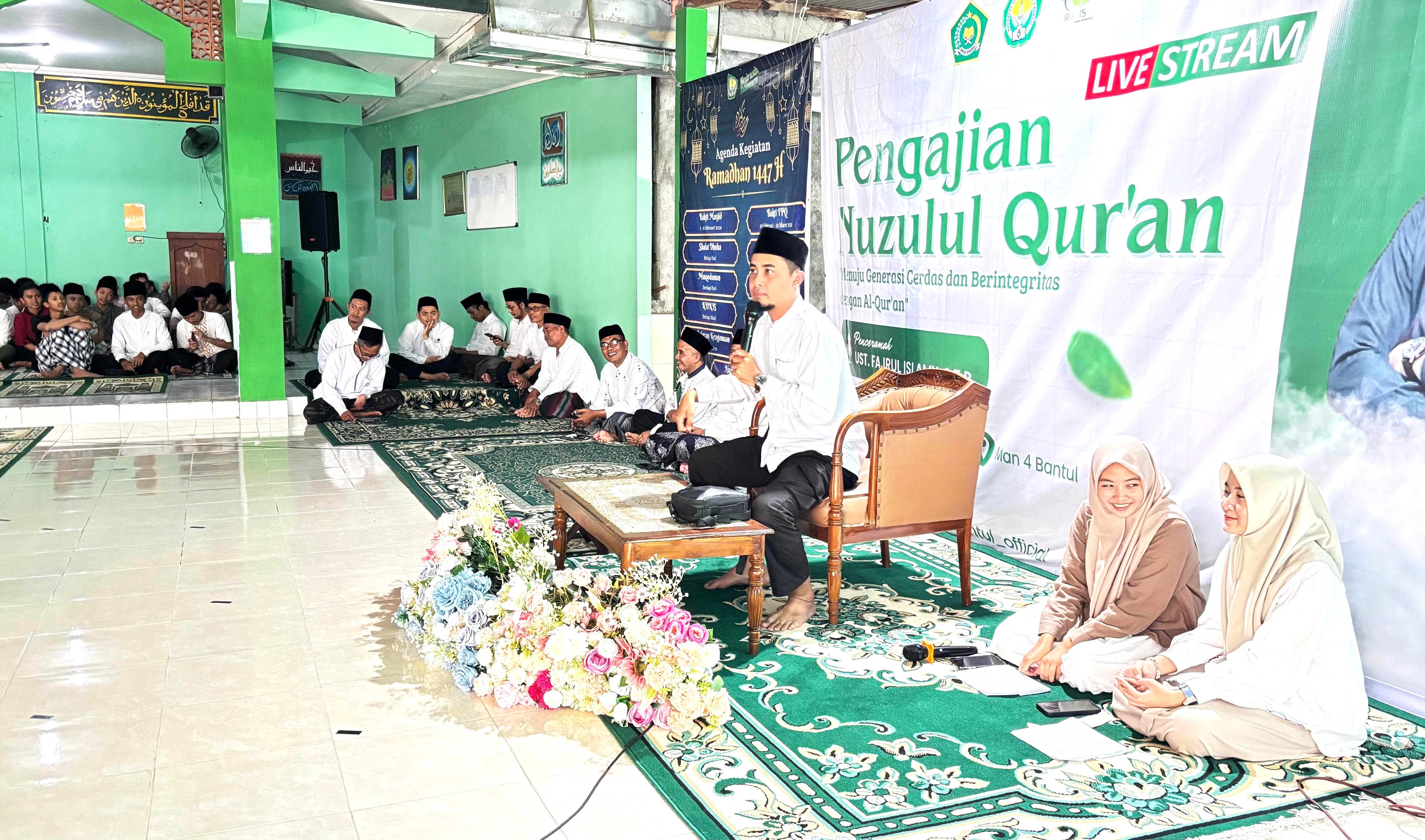 Pengajian Nuzulul Qur’an MAN 4 Bantul Hidupkan Semangat Generasi Qur’ani