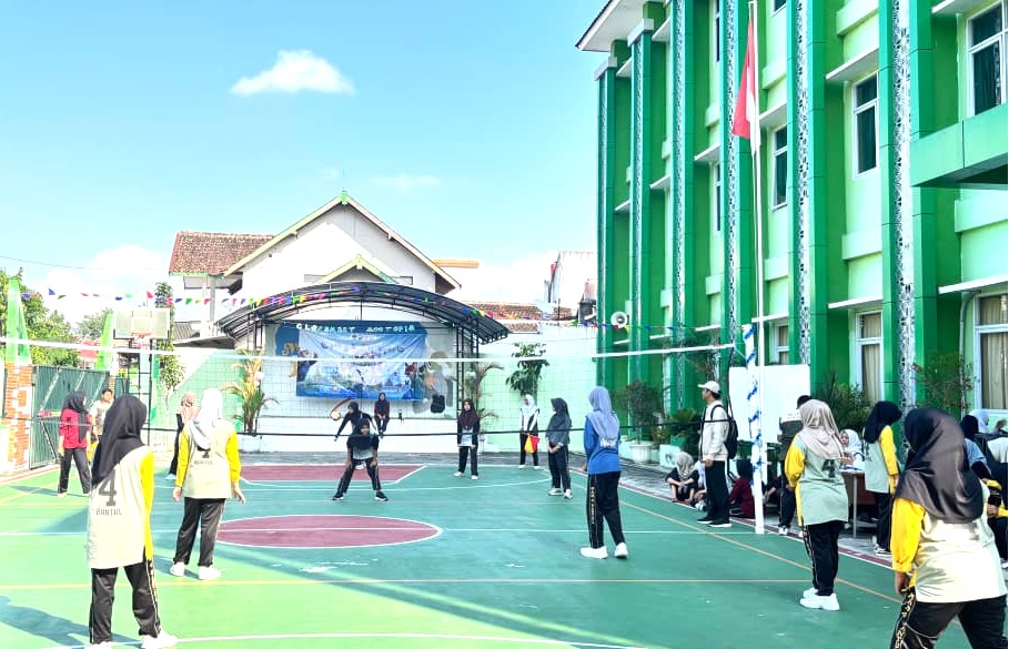 Sabet Juara Voli Putri, Regu C MAN 4 Bantul Tampil Mengesankan