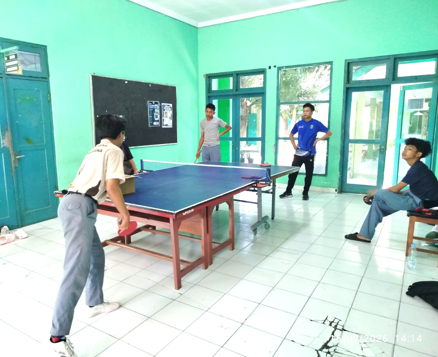 Mantapkan Persiapan PKM, Atlet Tenis Meja MAN 4 Bantul Intensifkan Latihan