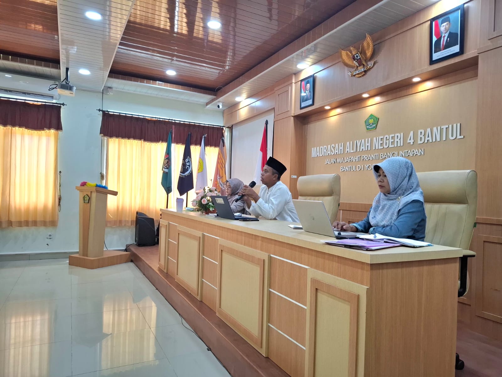 Optimalkan Kinerja Pendidik, MAN 4 Bantul Gelar Rapat Koordinasi Pembagian Tugas Guru