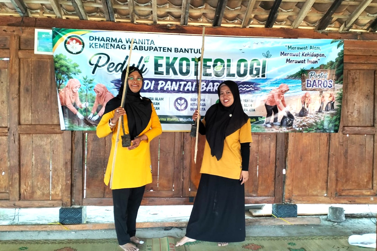 Gerakan Hijau DWP Kemenag Bantul, MAN 4 Bantul Wujudkan Kepedulian Lingkungan