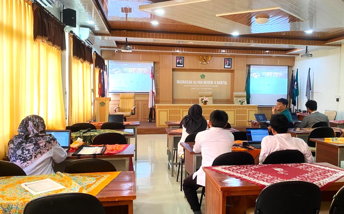 MAN 4 Bantul Optimalkan Layanan Pendidikan melalui Integrasi Sistem PMBM Online dengan Soraya World