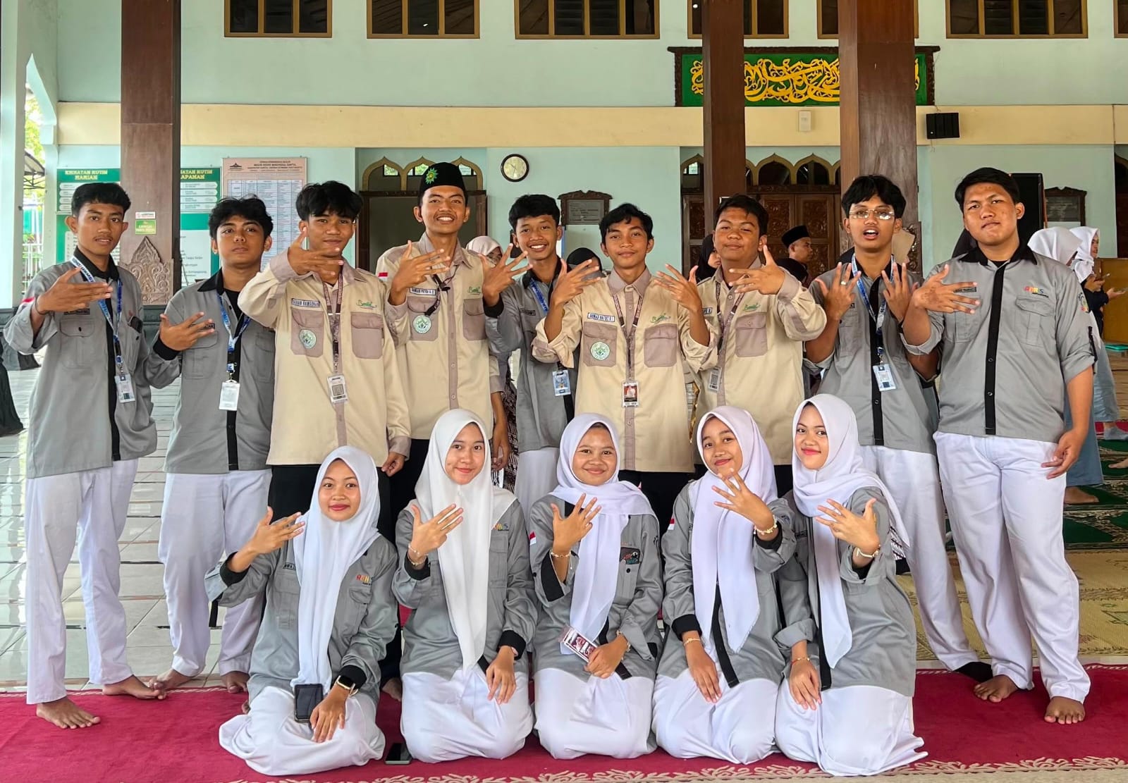 Perkuat Karakter Pemuda, 14 Anggota Rohis MAN 4 Bantul Sukseskan SYIAR #1 Forkab Bantul