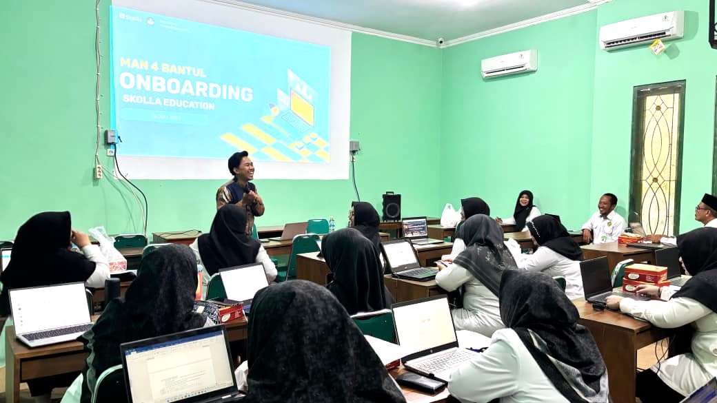 Gandeng Platform Skolla, MAN 4 Bantul Gelar Sosialisasi Digitalisasi Pembelajaran dan Asesmen