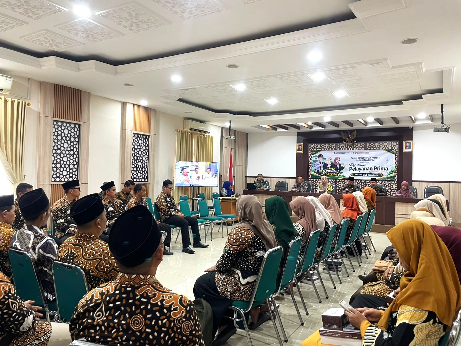 Tingkatkan Kualitas Layanan, Tri Mulyono MAN 4 Bantul Aktif Ikuti Pelatihan Excellent Service