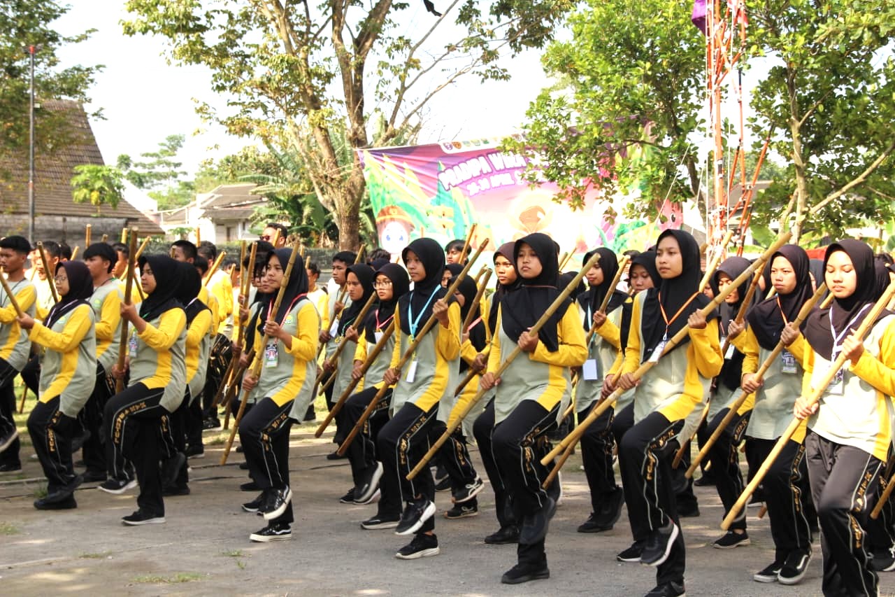 Perkuat Karakter Bangsa, PBB Jadi Menu Wajib Kedisiplinan di Kemah Besar MAN 4 Bantul