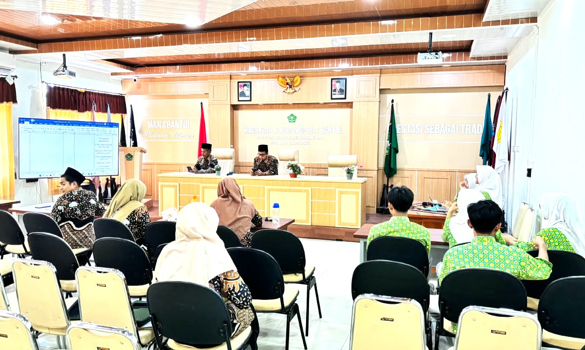 Matangkan Persiapan LDK, Panitia MAN 4 Bantul Pastikan Rangkaian Acara Siap Sukses