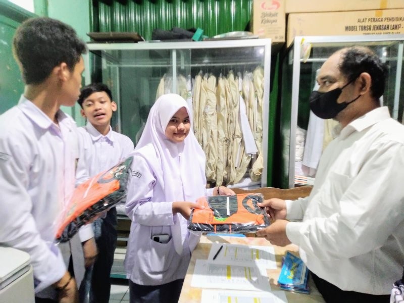 Kaos Olahraga Sudah Jadi, Siswa MAN 4 Bantul Kelas 10 Siap Berseragam
